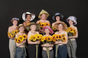 The ladies of Calendar Girls (photo David Lowes).