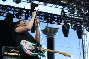 Japandroids were plagued with bad sound during their Sasquatch set (photo Jason Schreurs/Nexus). 