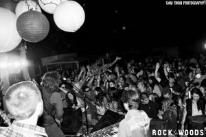 The British Columbians and an energetic crowd rocking out at last year’s Rock of the Woods.