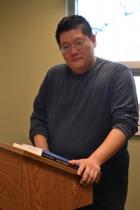 Andy Chen of the Camosun Social Justice Club (photo by Jill Westby/Nexus).