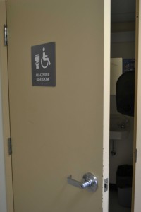 Camosun College currently has single-stall gender-neutral bathrooms (photo by Jill Westby/Nexus).