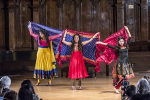 Performers at a previous year’s international Cultural Showcase event at Camosun College (photo by Camosun College A/V Services).