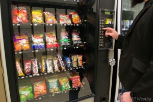 A look inside one of Camosun’s vending machines (photo by Jill Westby/Nexus).