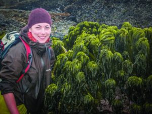 Author Bridgette Clarkston has no shortage of things to say about seaweed (photo provided).