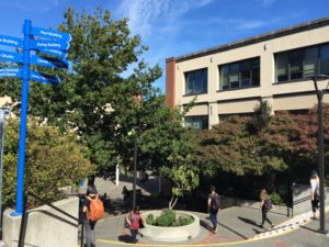 Which way to Dawson? Navigating Camosun College can be tough for new international students (photo by Greg Pratt/Nexus).