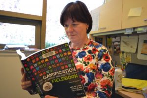 Camosun’s Sybil Harrison hopes to see gamification happening in the college’s classrooms (photo by Jill Westby/Nexus).