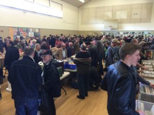 A scene from the last Vinyl Supernova record fair, held in Fernwood (photo provided).